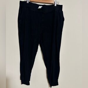 Matty M Women Black Sweatpants